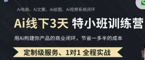 AI实操培训第20-21期线下，0基础保姆级教程，3月最新整理，企业获客、降本增效、打造超级个体-鲁班聊项目