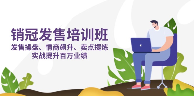 销冠 发售培训班:发售 操盘+情商 飙升+卖点 提炼,实战提升百万业绩-鲁班聊项目
