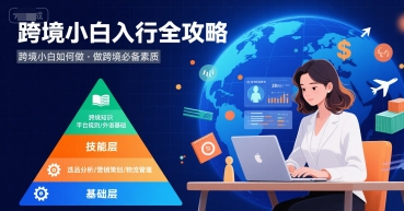 跨境小白如何做,跨境小白入行全攻略,做跨境必备素质-鲁班聊项目