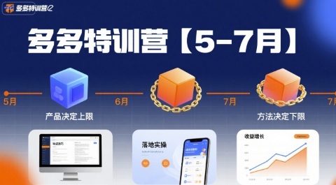 多多特训营【5-7月】产品决定上限，方法决定下限，各种玩法技巧落地实操-鲁班聊项目