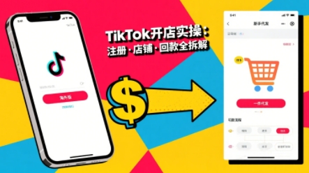 TikTok从开店到投流的进阶课,从基础实操到高阶技巧一网打尽-鲁班聊项目