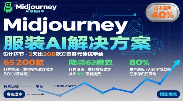 AI在服装领域的运用，使用midjourney做服装辅助企业降低成本-鲁班聊项目