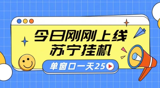 苏宁全自动采集挂G项目 稳定可批量 单窗口收益30+ 附教程【揭秘】-鲁班聊项目
