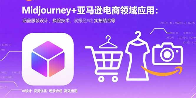 Midjourney+电商领域商业应用：涵盖服装设计、换脸技术、实拍结合等-鲁班聊项目