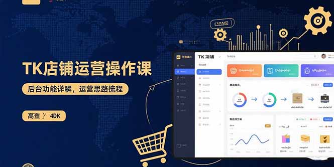 TK店铺运营实操课:后台功能详解,商品上架流程,运营思路拆解-鲁班聊项目