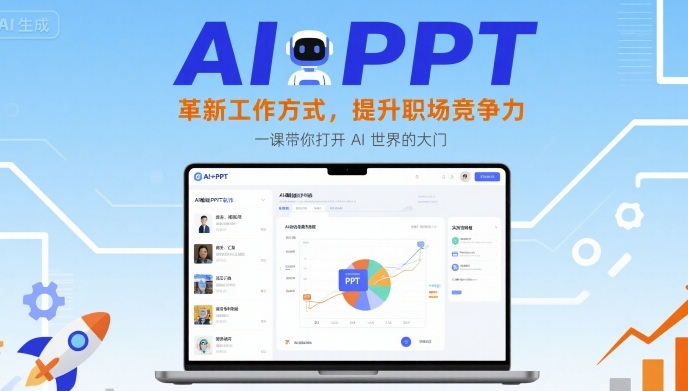 AI+PPT：革新工作方式，提升职场竞争力，一课带你打开 AI 世界的大门-鲁班聊项目