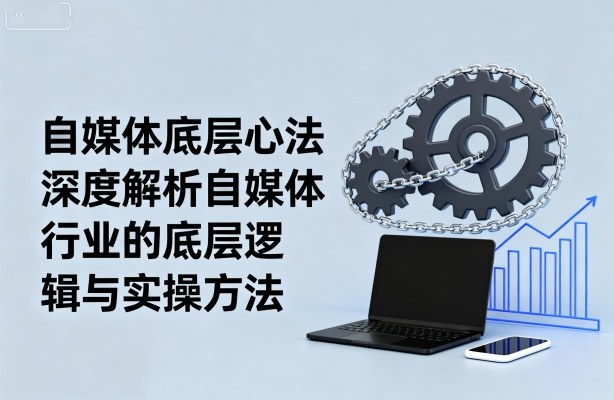 自媒体底层心法,深度解析自媒体行业的底层逻辑与实操方法-鲁班聊项目