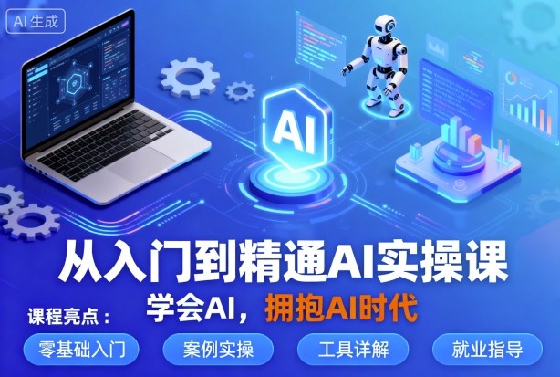 从入门到精通AI实操课,学会AI,拥抱AI时代-鲁班聊项目