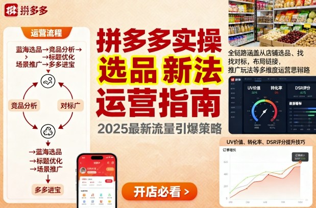 王校长9月12拼多多实操新玩法，全链路涵盖从店铺选品、找对标，布局链接，推广玩法等多维度运营思路-鲁班聊项目