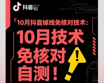 10月抖音掉线免核对技术，不保证百分百，自测-鲁班聊项目