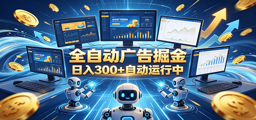 自动广告G机,日入300+,正规平台,广告浏览获益,时间自由,适合各类人群日常增收-鲁班聊项目